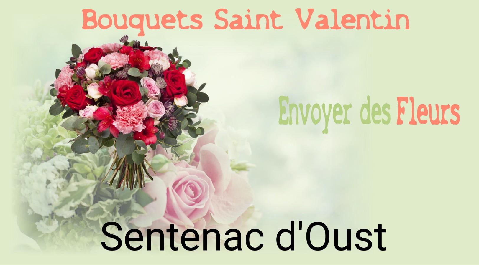 Roses de Saint-Valentin livrées à Sentenac-d'Oust
