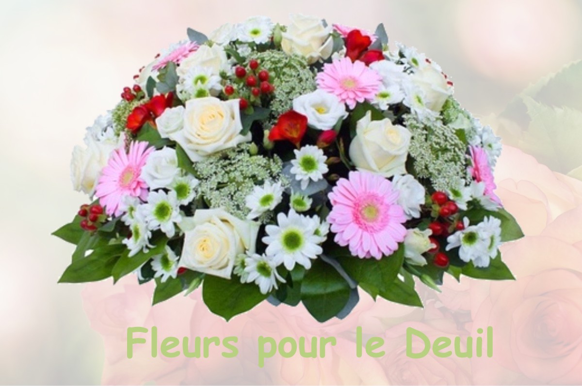 fleurs deuil SENTENAC-D-OUST